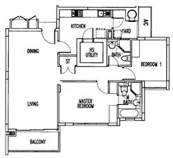 The Waterina (D14), Apartment #617104581